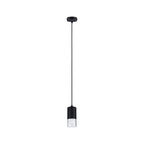 Paulmann LED Pendelleuchte Kame 9W Klar#Schwarz matt