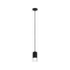 Paulmann LED Pendelleuchte Kame 9W Klar#Schwarz matt
