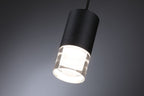 Paulmann LED Pendelleuchte Kame 9W Klar#Schwarz matt