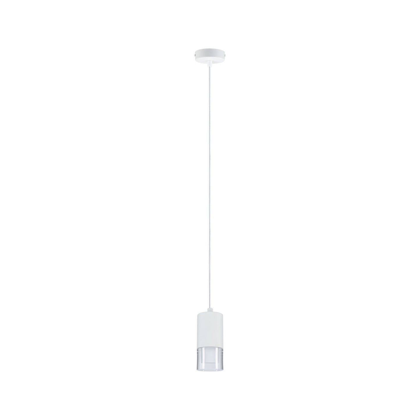 Paulmann LED Pendelleuchte Kame 9W Klar#Weiß matt