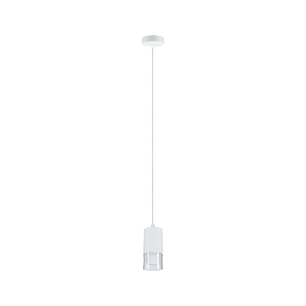Paulmann LED Pendelleuchte Kame 9W Klar#Weiß matt
