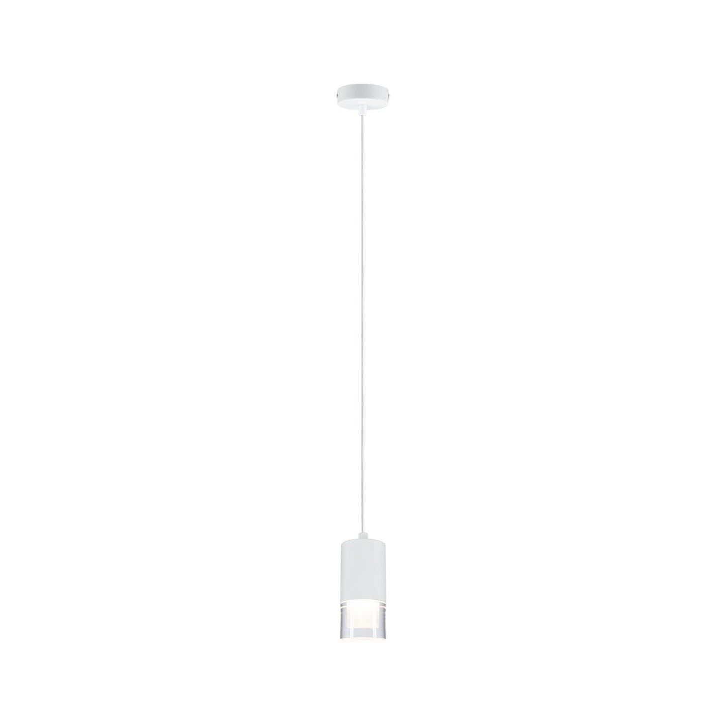 Paulmann LED Pendelleuchte Kame 9W Klar#Weiß matt