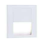 Paulmann LED Wandeinbauleuchte Tsaro eckig 80x36mm   1W 80lm 230V  2700K Weiß matt