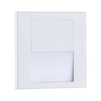 Paulmann LED Wandeinbauleuchte Tsaro eckig 80x36mm   1W 80lm 230V  2700K Weiß matt