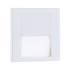 Paulmann LED Wandeinbauleuchte Tsaro eckig 80x36mm   1W 80lm 230V  2700K Weiß matt