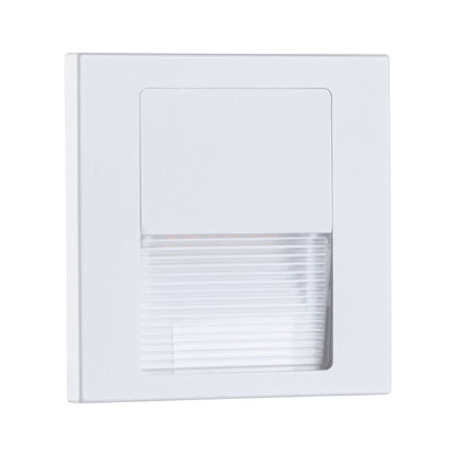 Paulmann LED Wandeinbauleuchte Tsaro eckig 80x36mm   1W 80lm 230V  2700K Weiß matt