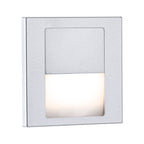 Paulmann LED Wandeinbauleuchte Tsaro eckig 80x36mm   1W 80lm 230V  2700K Chrom matt