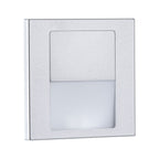 Paulmann LED Wandeinbauleuchte Tsaro eckig 80x36mm   1W 80lm 230V  2700K Chrom matt
