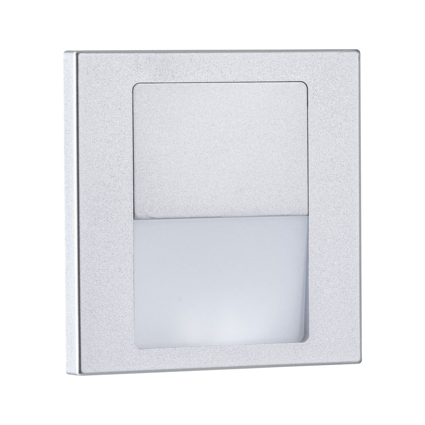 Paulmann LED Wandeinbauleuchte Tsaro eckig 80x36mm   1W 80lm 230V  2700K Chrom matt