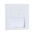 Paulmann LED Wandeinbauleuchte Tsaro eckig 80x36mm   1W 80lm 230V  2700K Weiß matt