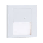 Paulmann LED Wandeinbauleuchte Tsaro eckig 80x36mm   1W 80lm 230V  2700K Weiß matt