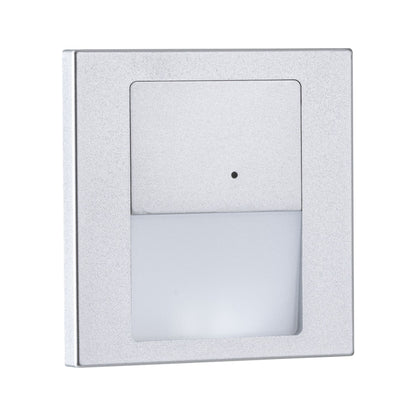 Paulmann LED Wandeinbauleuchte Tsaro eckig 80x36mm   1W 80lm 230V  2700K Chrom matt
