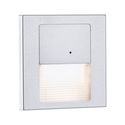 Paulmann LED Wandeinbauleuchte Tsaro eckig 80x36mm   1W 80lm 230V  2700K Chrom matt