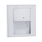 Paulmann LED Wandeinbauleuchte Tsaro eckig 80x36mm   1W 80lm 230V  2700K Chrom matt