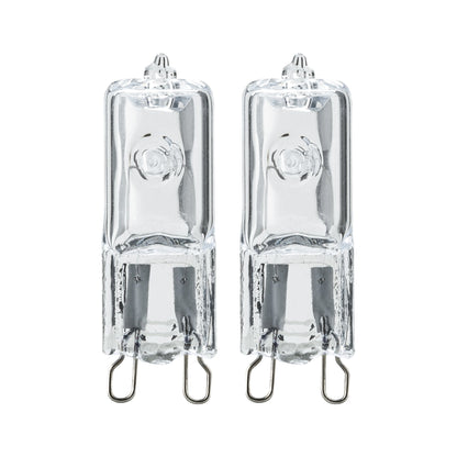 Paulmann Hochvolthalogen Stiftsockel 2er-Pack G9 230V 2x1070lm 2x75W 2800K  Klar