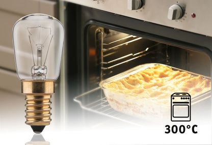 Paulmann Standard 230V Backofenlampe 300° 280lm 40W 2500K dimmbar Klar