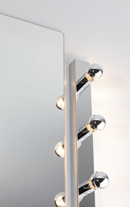 Paulmann Spiegelleuchte Regula II IP44 E14   230V max. 3x40W dimmbar Chrom