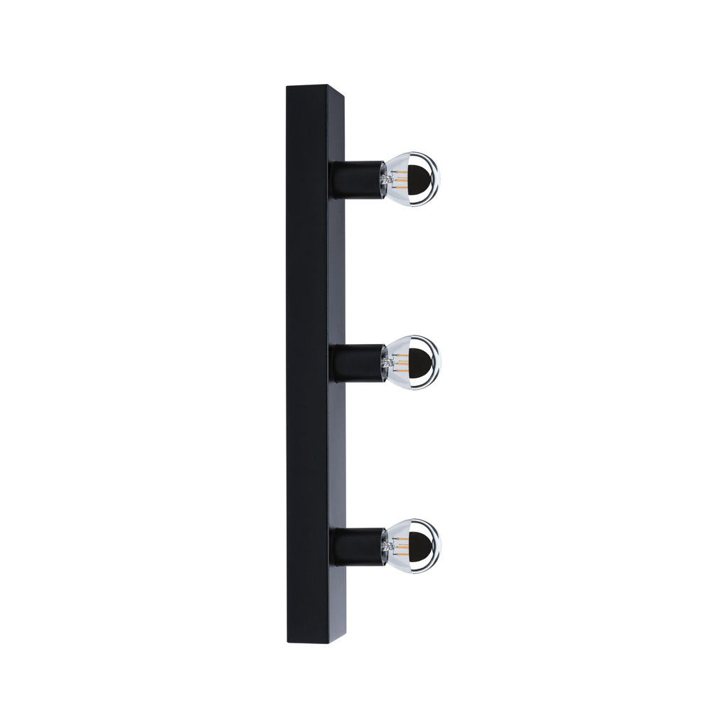 Paulmann Spiegelleuchte Regula II IP44 E14   230V max. 3x40W dimmbar Schwarz
