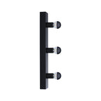 Paulmann Spiegelleuchte Regula II IP44 E14   230V max. 3x40W dimmbar Schwarz