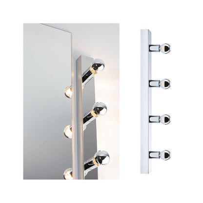 Paulmann Spiegelleuchte Regula II IP44 E14   230V max. 4x40W dimmbar Chrom