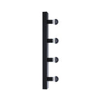 Paulmann Spiegelleuchte Regula II IP44 E14   230V max. 4x40W dimmbar Schwarz