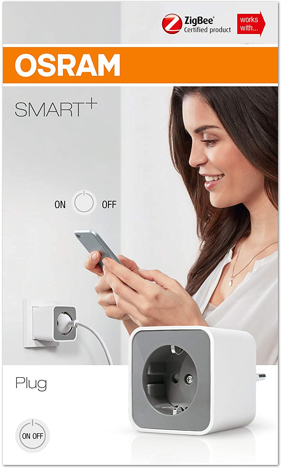 Osram Smart+ Plug Indoor Funksteckdose ZB ZigBee schaltbare Steckdose Smart Home