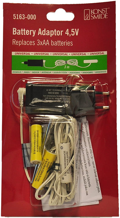 Netzadapter f. Batterieartikel 3 x AA 4,5V 5163-000