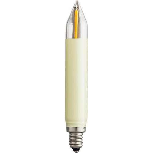 2x LED Schaftkerze E10 8V 0,5W 904963