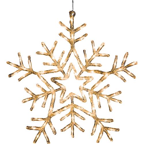LED Acryl Schneeflocke 90 ww LED 4470-103