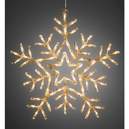 LED Acryl Schneeflocke 90 ww LED 4470-103