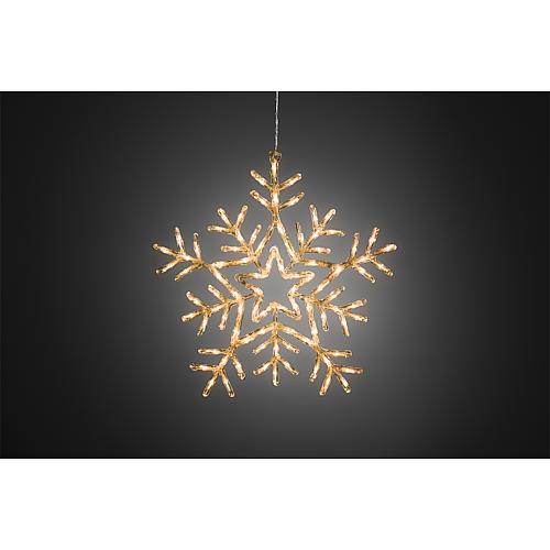 LED Acryl Schneeflocke 90 ww LED 4470-103