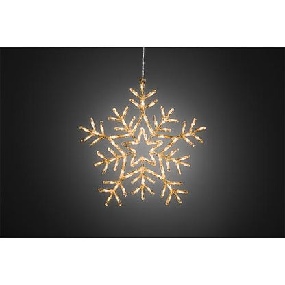 LED Acryl Schneeflocke 90 ww LED 4470-103