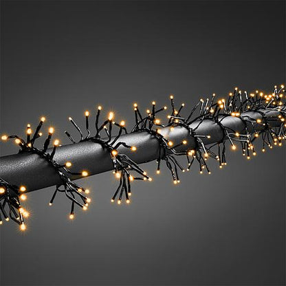 Micro LED Lichterkette 'Cluster' außen 6563-870960 bernsteinf. LED App gesteuert