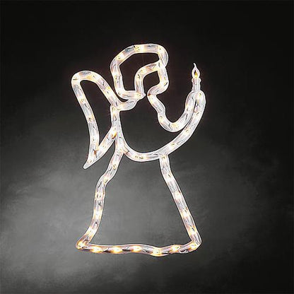 LED Fenstersilhouette Engel 50 ww LED 2173-010