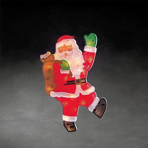 LED Fensterbild Weihnachtsmann 20 ww LED 2850-010