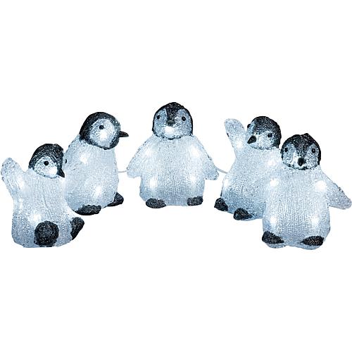KONSTSMIDE LED Babypinguine 5er Set 40 kw Dioden 6266-203