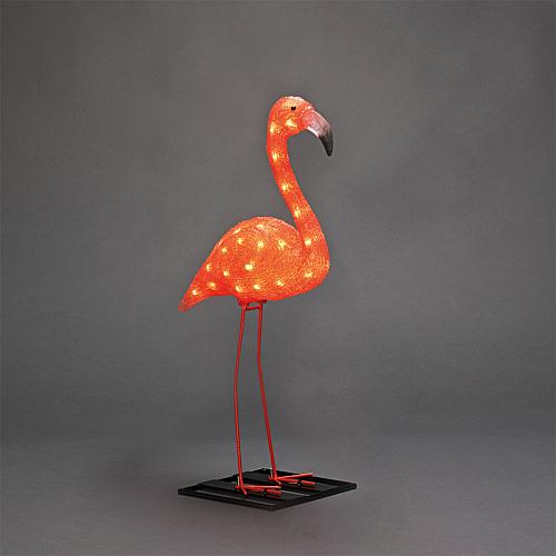 KONSTSMIDE LED Flamingo klein 48 bernstein Dioden 6272-803
