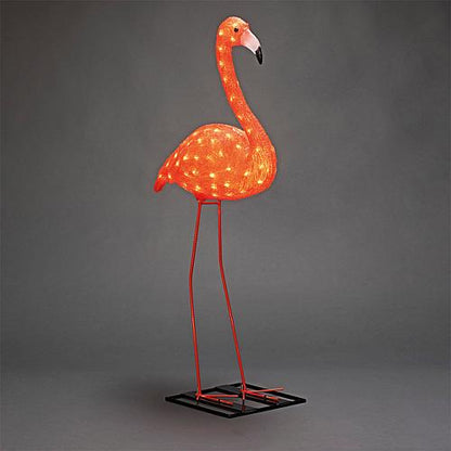 KONSTSMIDE LED Flamingo groß 96 bernstein Dioden 6273-803