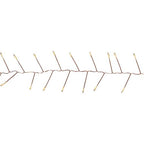 Micro LED Lichterkette 'Firecracker' 1465-86060 bernsteinf. LED kupferfarbener Draht