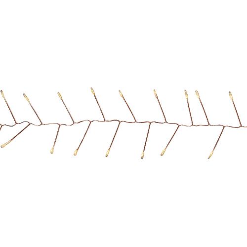 Micro LED Lichterkette 'Firecracker' 1465-86060 bernsteinf. LED kupferfarbener Draht