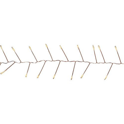 Micro LED Lichterkette 'Firecracker' 1465-86060 bernsteinf. LED kupferfarbener Draht