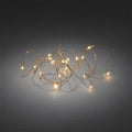 Micro LED Lichterkette 20 bernsteinf. LED 1460-860kupferfarbener Draht