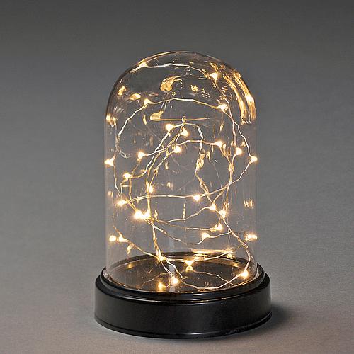 KONSTSMIDE LED Dekoglaskuppel 30 bernsteinf.Dioden 1215-877