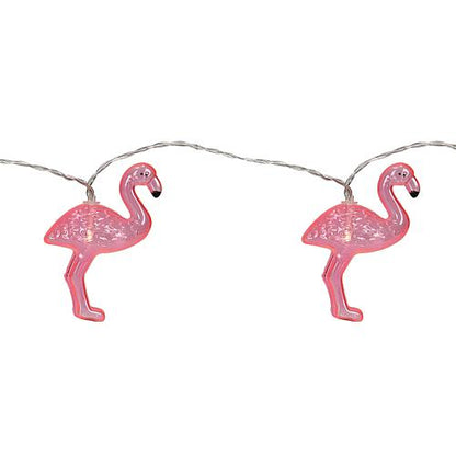 LED Dekolichterkette Flamingos 3132-343