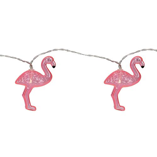 LED Dekolichterkette Flamingos 3132-343