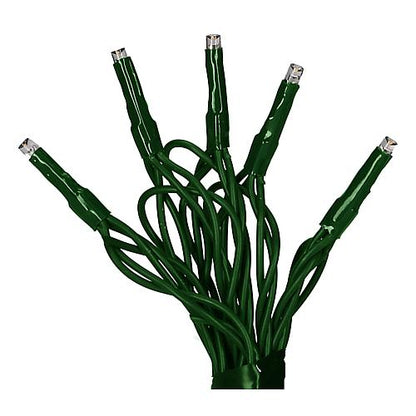 Micro LED-Lichterkette 200 fl. ww, grünes Kabel