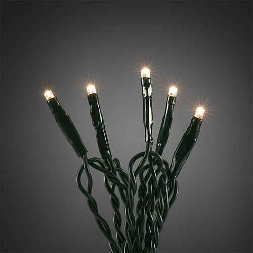 Micro LED-Lichterkette 200 fl. ww, grünes Kabel