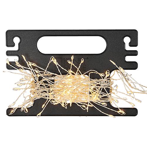 Micro LED-Büschellichterkette 200 flg bernsteinf mit Aufroller 6470-830