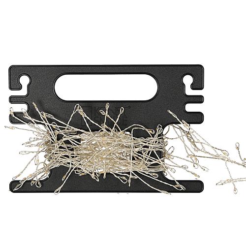 Micro LED-Büschellichterkette 200 flg bernsteinf mit Aufroller 6470-830