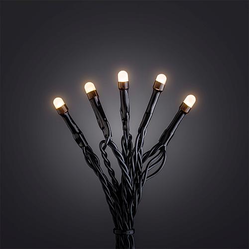 Micro LED-Lichterkette gefrostet 200 flg bernst 3813-800